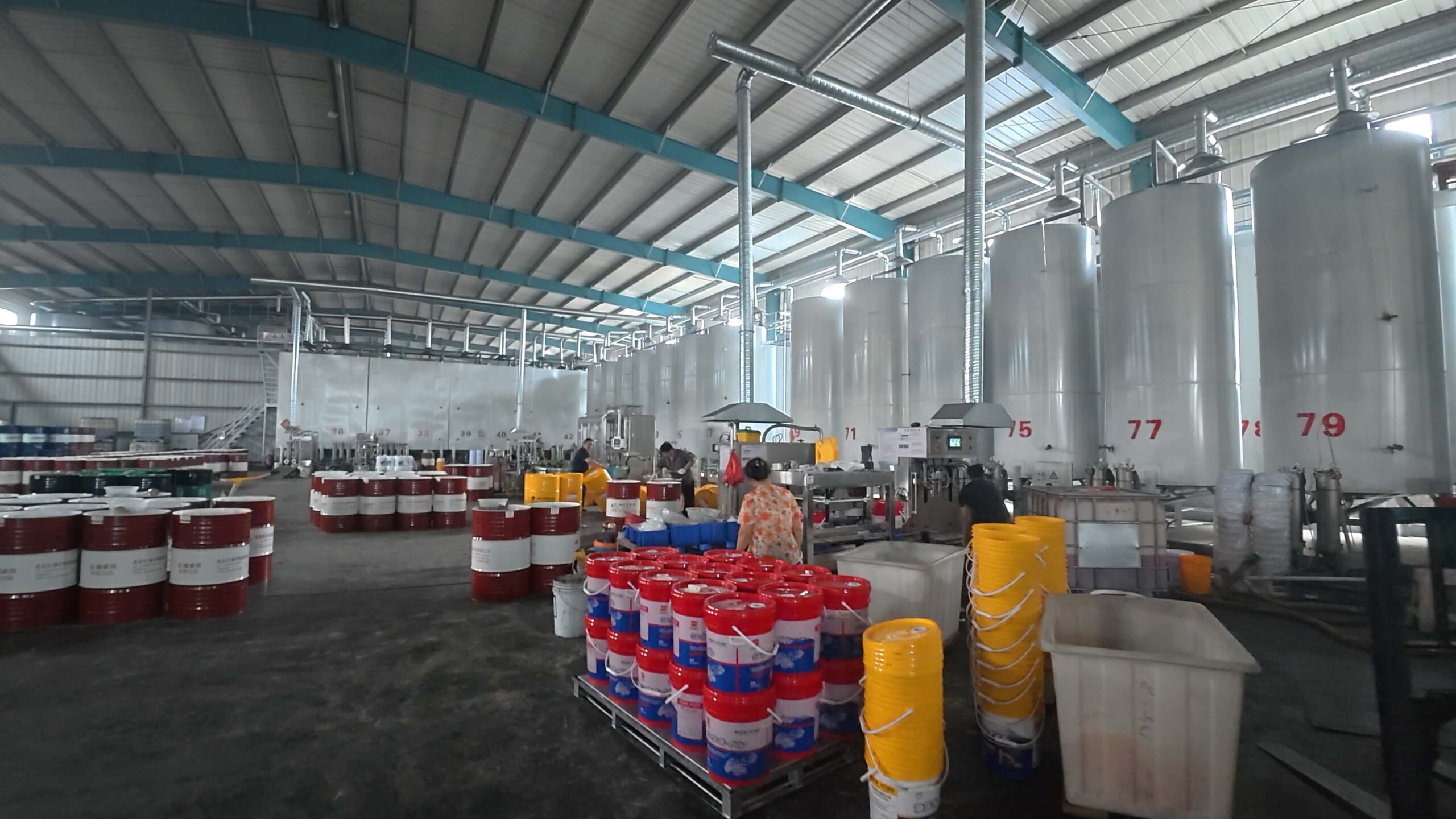 KSUN lubricant production line
