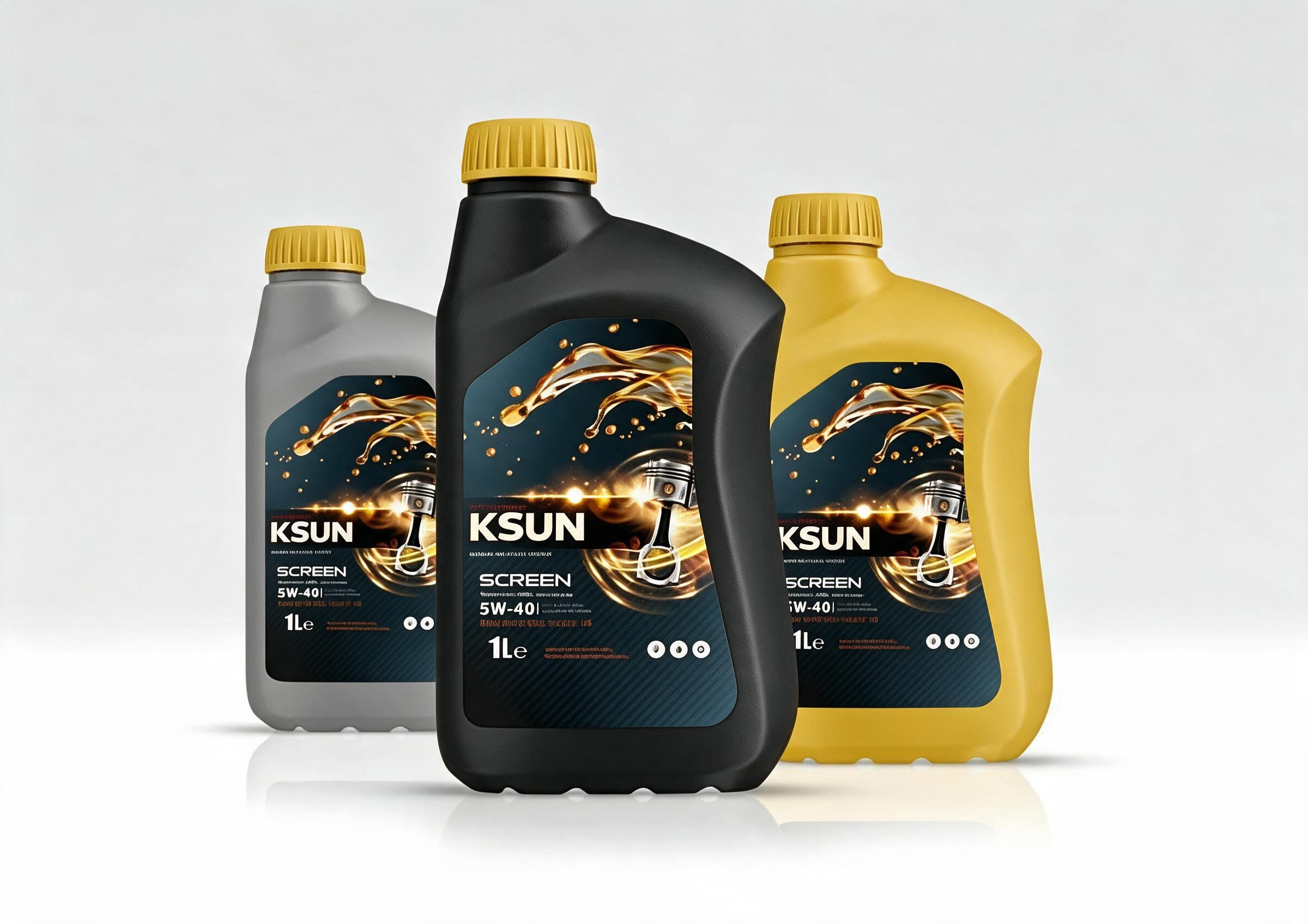 KSUN gasoline engine oil product packaging